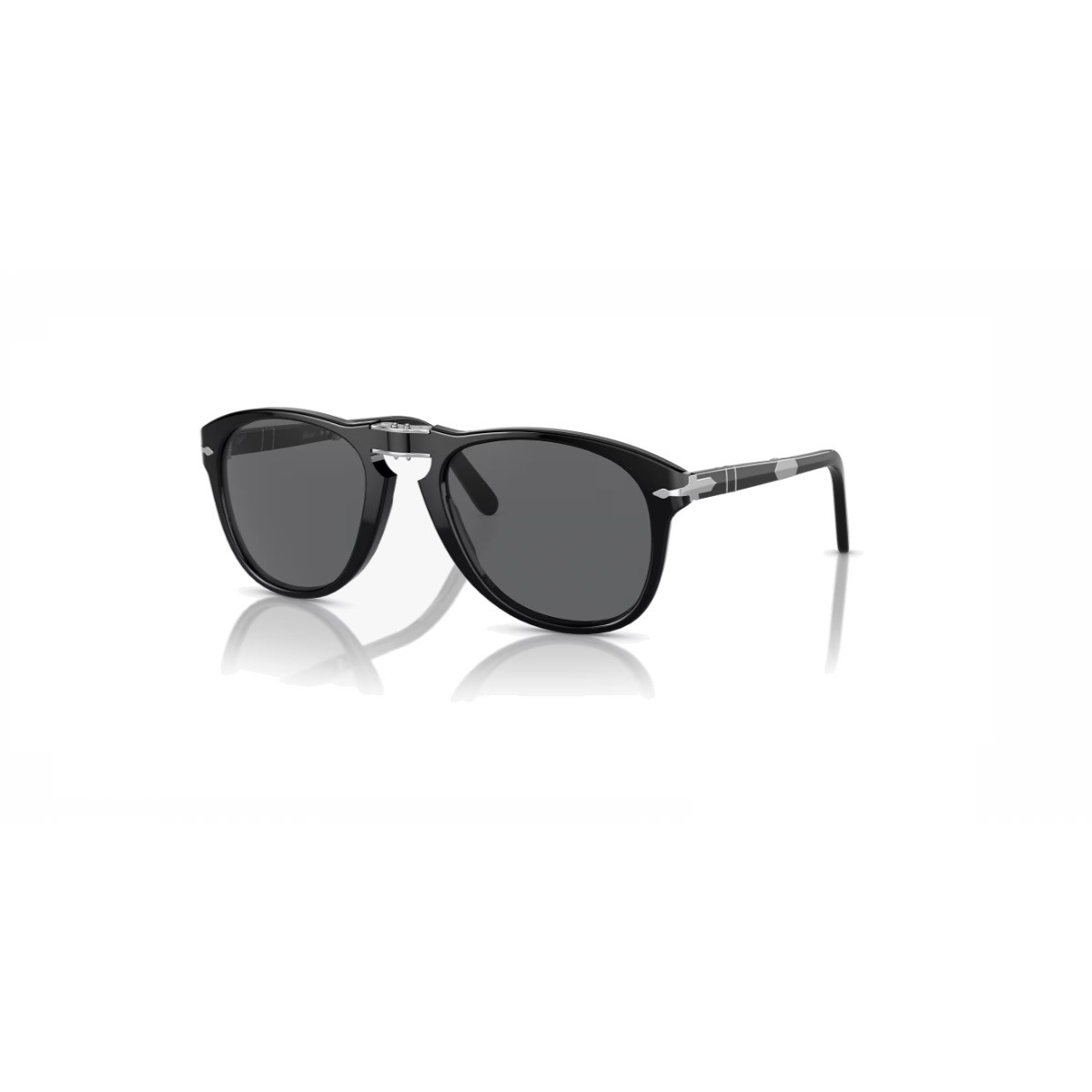 PERSOL 0PO0714SM STEVE MCQUEEN BLACK DARK GREY 95 B1 Ottica