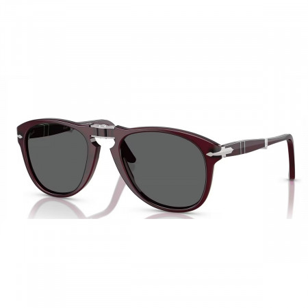 Occhiale da Sole - Sunglasses Persol 0PO0714 - FOLDING 1216B1 - 54mm - New Color Milky Plum/ Dark Grey (Super Promo)