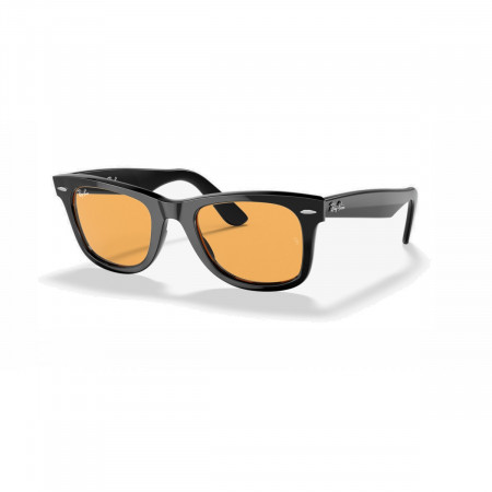 Ray-Ban 0RB2140 - WAYFARER EXCLUSIVE - BLACK/CLASSIC ORANGE - 50
