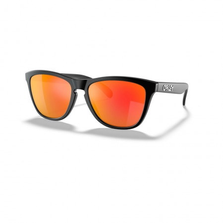 Oakley 0OO9013 - FROGSKINS CUSTOM - MATTE BLACK COLLECTION - Matte Black/Prizm Ruby - 55