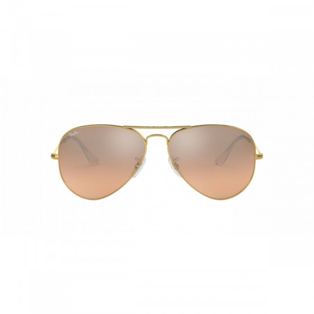 LENTI DI RICAMBIO ORIGINALI PER RAY-BAN RB3025 AVIATOR LARGE METAL COLORE 001/3E SILVER/PINK FLASH GRADIENT SIZE 55mm (SMALL)