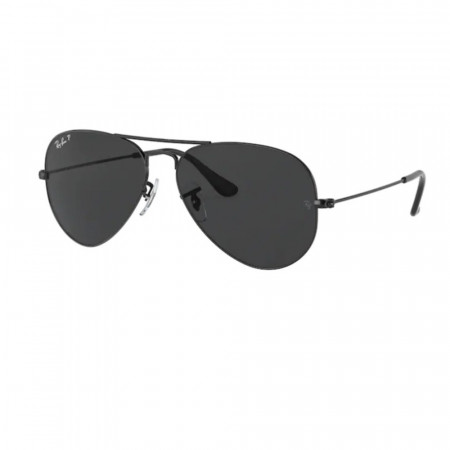RAY-BAN AVIATOR TOTAL BLACK 55mm - Small