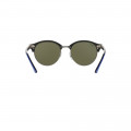 RAY-BAN 0RB4246 - CLUBROUND - TOP WRINKLED BLU ON BLACK 984/30