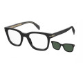 Occhiale da Vista + Clip on Sun - Eyewear by David Beckham DB 7043/CS - 807 UC (Super Promo)