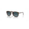 PERSOL 0PO0714SM STEVE MCQUEEN - CAFFE/ LIGHT BLUE GRADIENT DARK BLUE POLAR 0108S3