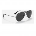 RAY-BAN AVIATOR TOTAL BLACK 55mm - Small