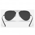 RAY-BAN AVIATOR TOTAL BLACK 55mm - Small